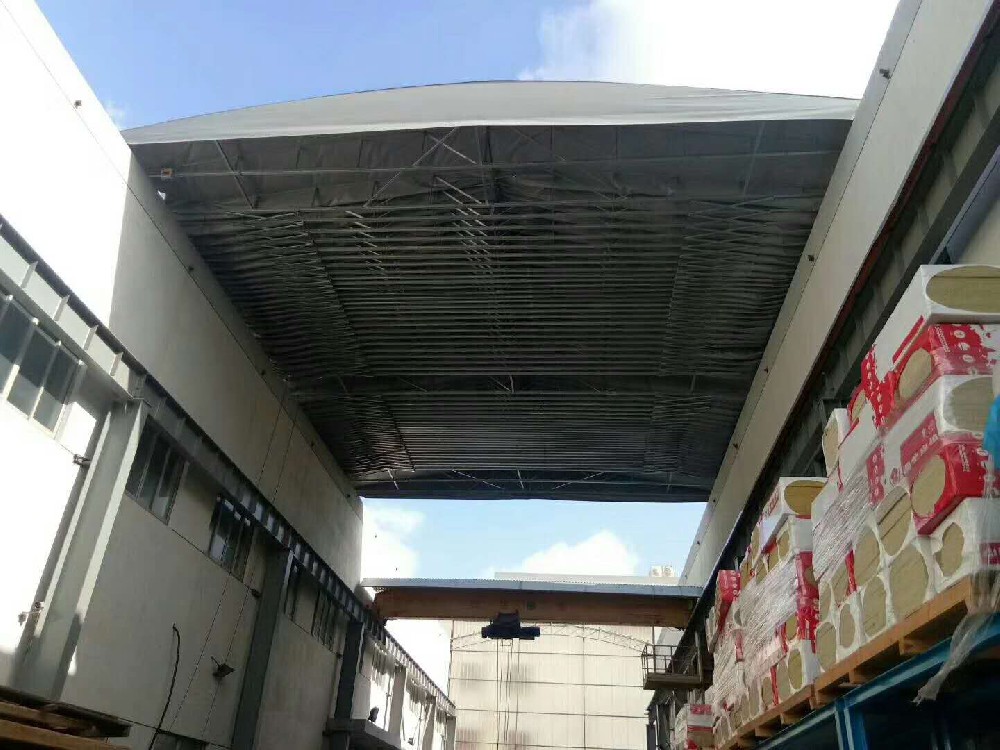 仓储电动推拉棚