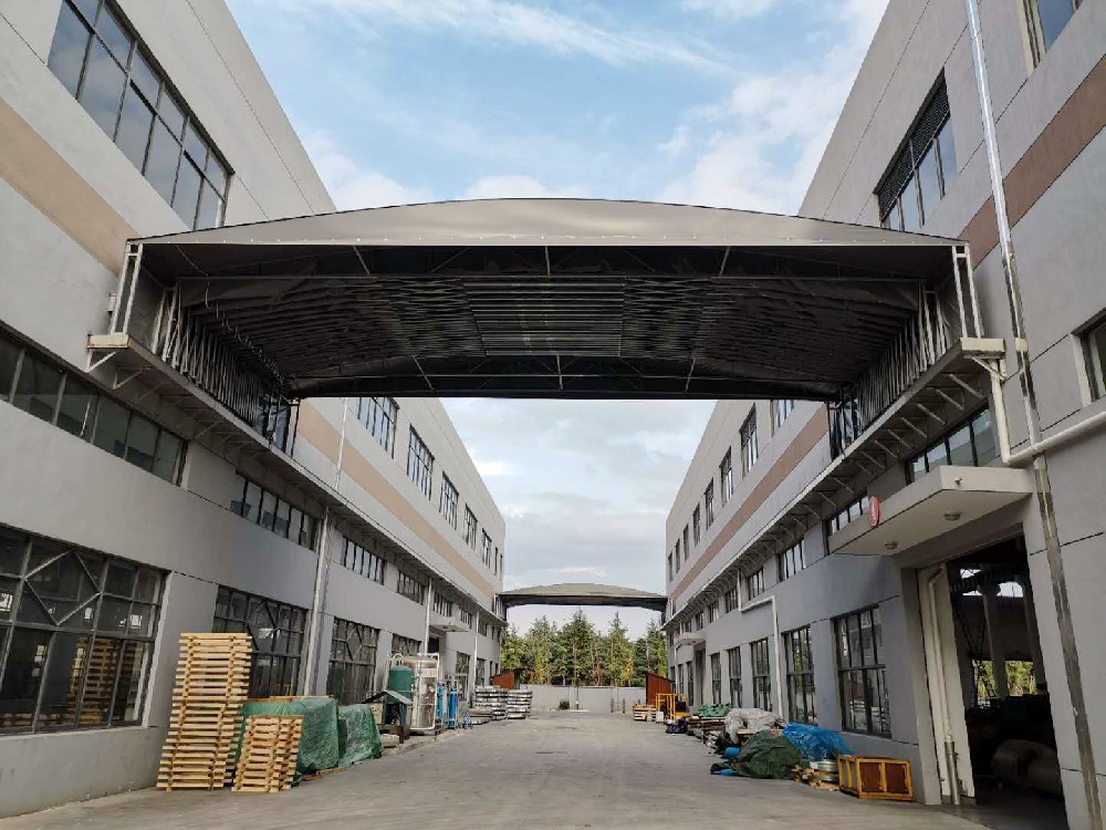 苏州物流电动推拉棚